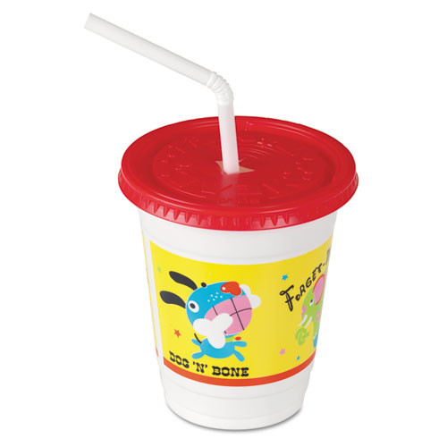 Cup,kid,lid,straw Cmb,ast