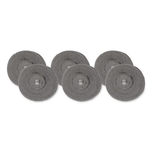 Roll,5#,stl Wol,#000,6/cs