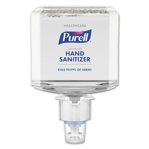Advanced Hand Sanitizer Foam, For Es6 Dispensers, 1,200 Ml Refill, , Clean Scent 2/carton