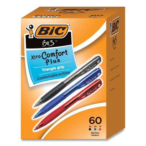 Pen,bu3 Grip Pens,ast