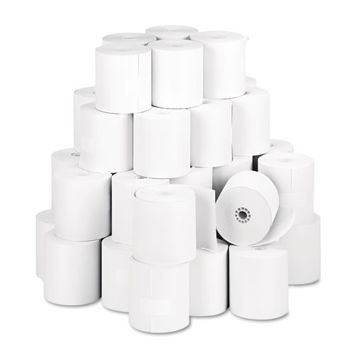 Thermal Paper Rolls, 3.13" X 230 Ft, White, 50/carton