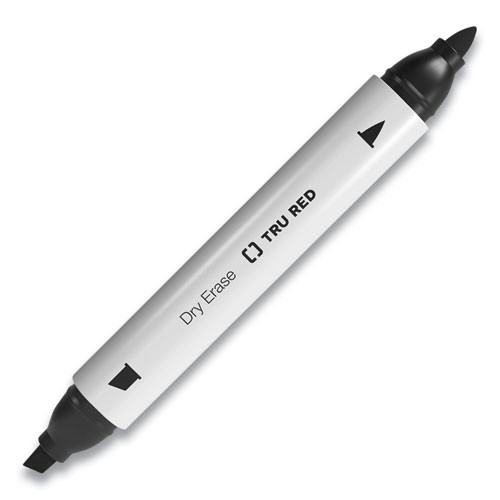 Marker,dry,erase,bk,4/pk