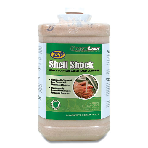 Shell Shock Heavy Duty Soy-based Hand Cleaner, Cinnamon, 1 Gal Bottle