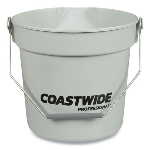 Bucket,plastic,10qt,gry