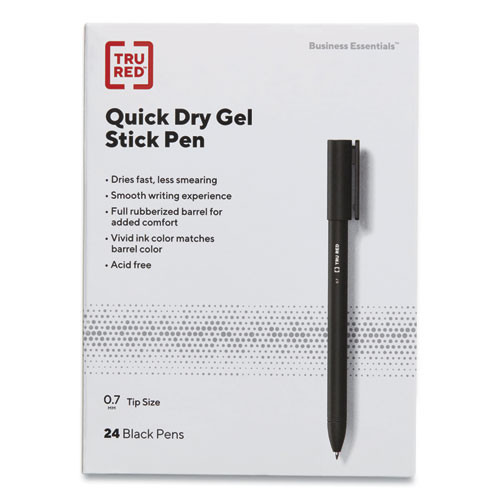 Pen,gel,stick,0.7,bl,24