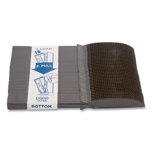 Smartstock Tri-tower Dispensing System Cutlery, Knives, Mediumweight, Polystyrene, Black, 40/cartridge, 24 Cartridges/carton