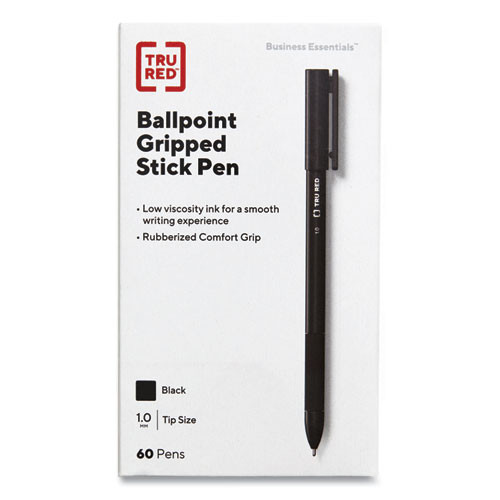 Pen,comfort,stic,bk,60