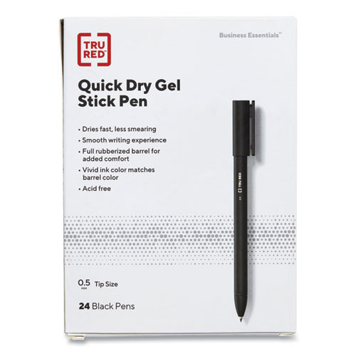 Pen,gel,stick,0.5,bl,24