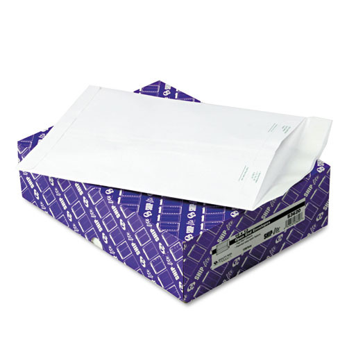 Ship-lite Envelope, #13 1/2, Cheese Blade Flap, Self-adhesive Closure, 10 X 13, White, 100/box