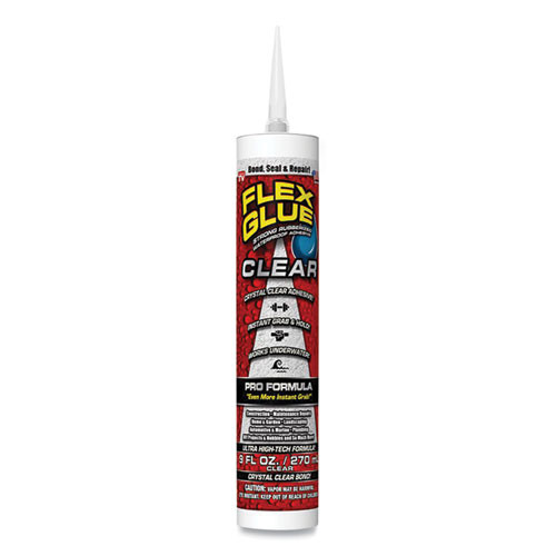 Flex Glue, Pro Formula, 9 Oz, Dries Clear - FSGGFSCLRR09