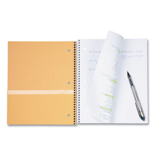 Wirebound Notebook, 3 Subject, Wide/legal Rule, Randomly Assorted Covers, 10.5 X 8, 150 Sheets