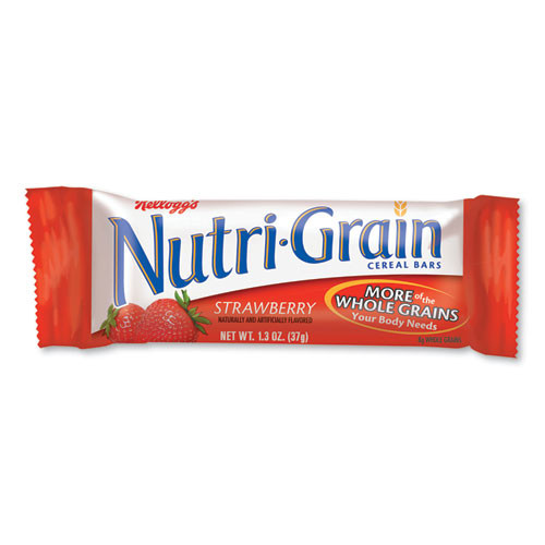 Nutri-grain Soft Baked Breakfast Bars, Strawberry, 1.3 Oz, 8/box - KEB35902