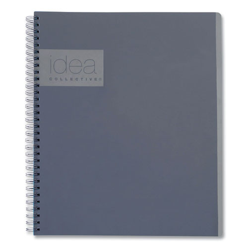 Idea Collective Professional Notebook, 1 Subject, Medium/college Rule, Gray Cover, 11 X 8.25, 80 Sheets