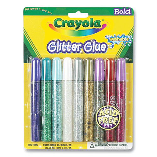 Glue,glitter,wshble,bold