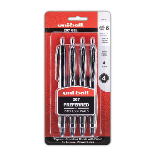 Pen,207,rt,gel,bold,blk,4