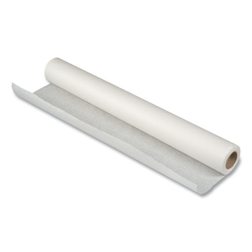 Choice Exam Table Paper Roll, Crepe Texture, 18" X 125 Ft, White, 12/carton