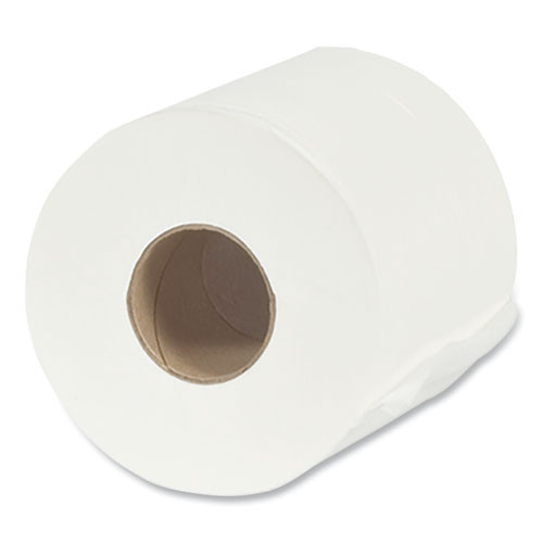 1-ply Standard Bathroom Tissue, Septic Safe, White, 4.4" Wide, 1,500 Sheets/roll, 60 Rolls/carton