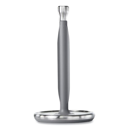 Good Grips Steady Paper Towel Holder, Stainless Steel, 8.1 X 7.8 X 14.5, Gray/silver - OXO13245000
