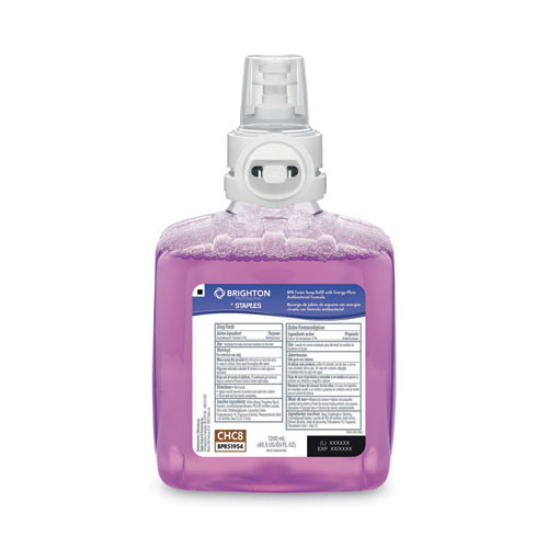 Bp8 Foam Hand Soap Refill, Fruity, 1,200 Ml, 2/carton