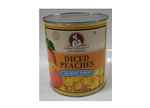 Diced Peaches, #10 Can, 6/case