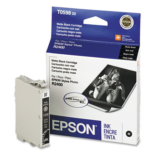 T059820 (59) Ultrachrome K3 Ink, Matte Black