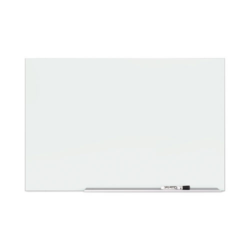 Element Framed Magnetic Glass Dry-erase Boards, 50" X 28", Aluminum Frame