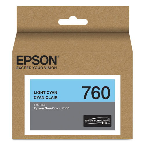 T760520 (760) Ultrachrome Hd Ink, Light Cyan