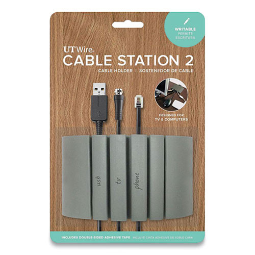 Cable Station 2, 4.75" X 2.75" Gray - RBOUTWCS04GY