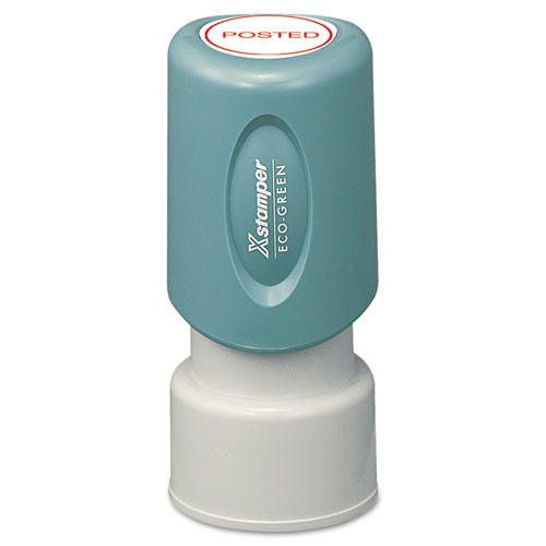 Specialty Stamp, Smiley Face, 0.63 Dia, Red