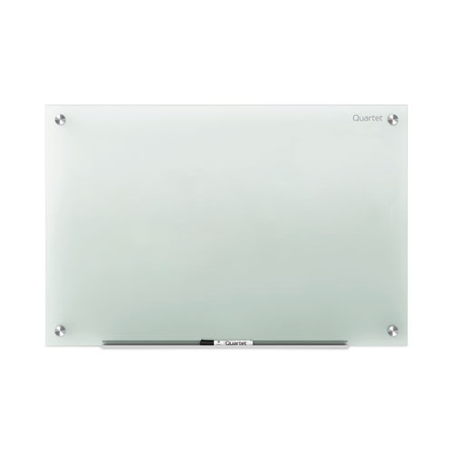 Infinity Magnetic Glass Marker Board, 72 X 48, White