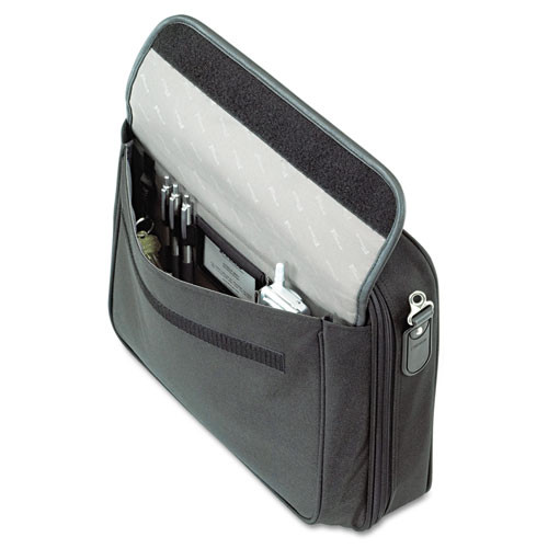 Notepac Laptop Case, Fits Devices Up To 15.4", Ballistic Nylon, 15.75 X 5 X 14.5, Black