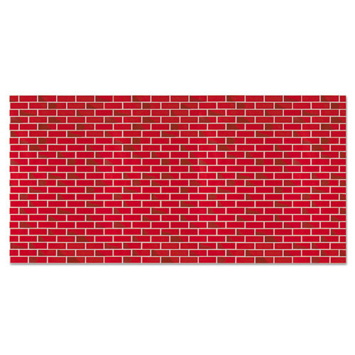 Fadeless Designs Bulletin Board Paper, Brick, 48" X 50 Ft Roll