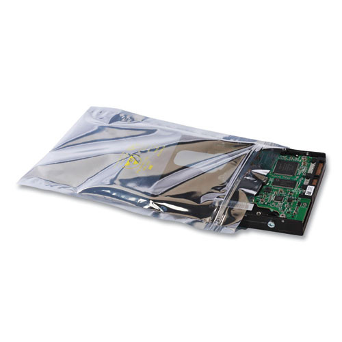 Static Shielding Bags, 3 Mil, 10 X 12, Gray, 1,000/pack