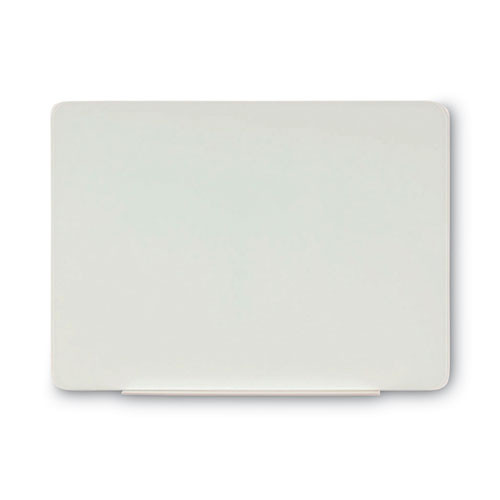 Magnetic Glass Dry Erase Board, 48 X 36, Opaque White