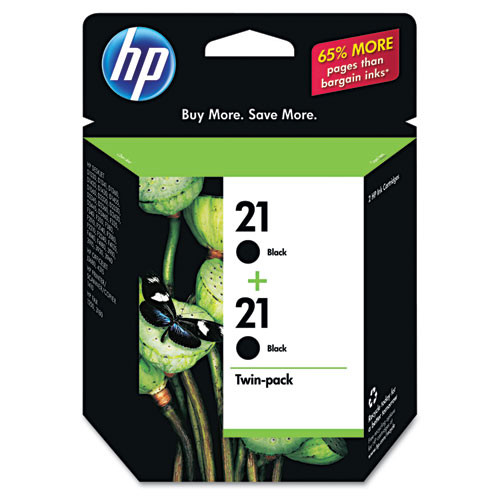 Inkcart,hp#21,2/pk,bk