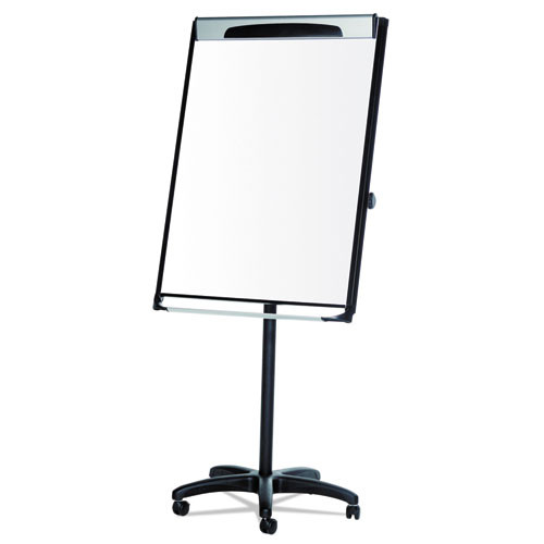 Platinum Mobile Easel, White, 29 X 41, Black Frame