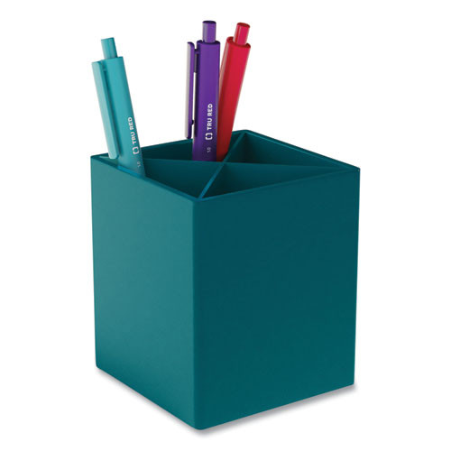 Pencil,cup,teal