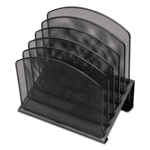 Sorter,mesh,5,tiered,bk