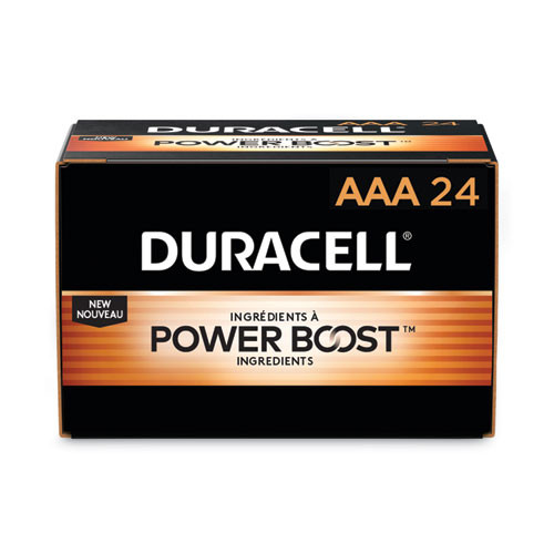 Power Boost Coppertop Alkaline Aaa Batteries, 24/box