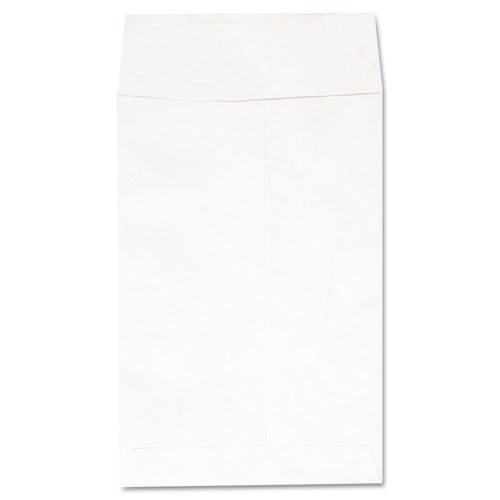 Deluxe Tyvek Envelopes, #1, Square Flap, Self-adhesive Closure, 6 X 9, White, 100/box