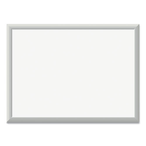 Magnetic Dry Erase Board With Aluminum Frame, 24 X 18, White Surface, Silver Frame