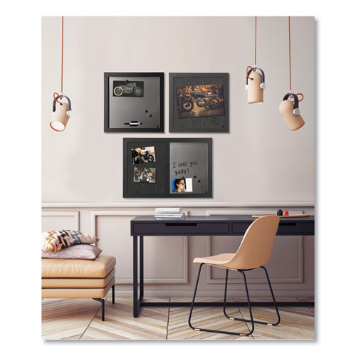 Black Shadow Message Board Set, Assorted Sizes And Colors, 3/set