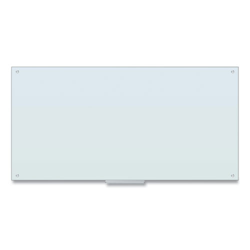 Glass Dry Erase Board, 72 X 36, White Surface