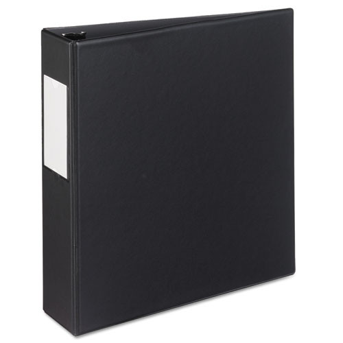 Durable Non-view Binder With Durahinge And Slant Rings, 3 Rings, 2" Capacity, 11 X 8.5, Black - AVE08727