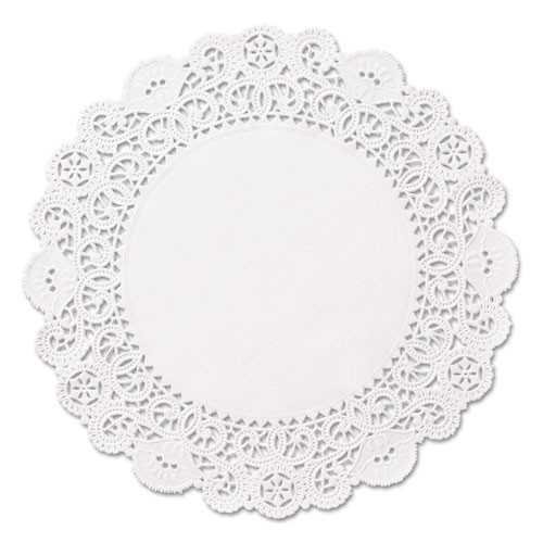 Doily,5in,rnd,wh