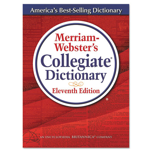 Merriam-websters Collegiate Dictionary, 11th Edition, Hardcover, 1,664 Pages