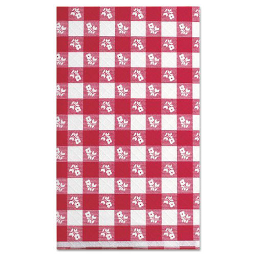 Tablecover,ppr,red Ging