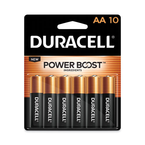 Power Boost Coppertop Alkaline Aa Batteries, 10/pack