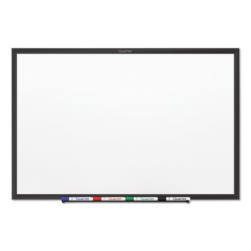 Classic Series Nano-clean Dry Erase Board, 48 X 36, Black Aluminum Frame