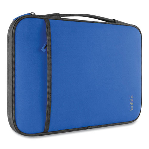 Laptop Sleeve, Fits Devices Up To 11", Neoprene, 12 X 8, Blue